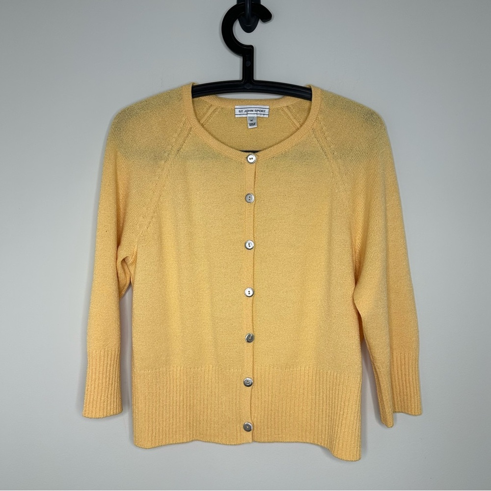 St. John Sport cardigan Size M